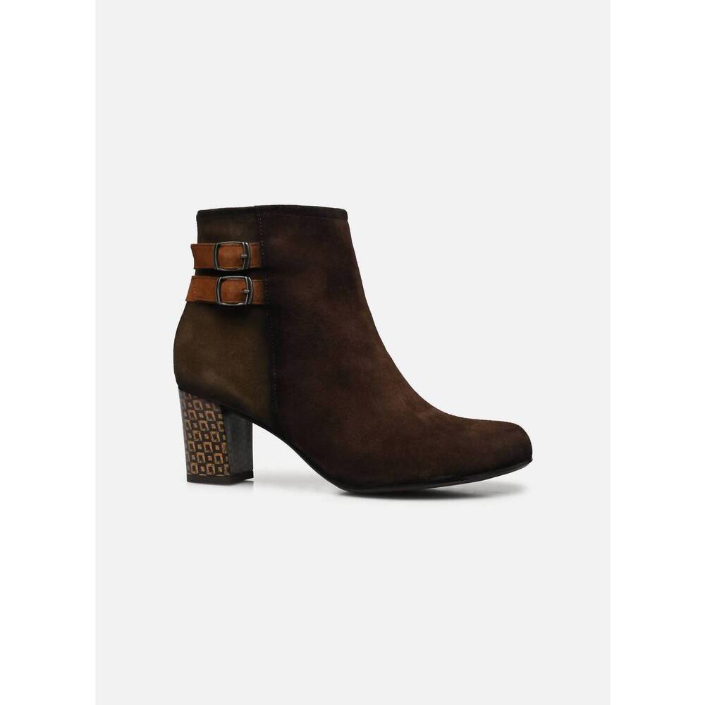 NEW DORKING BY FLUCHOS women's rodin boots in hebano & herb cuero